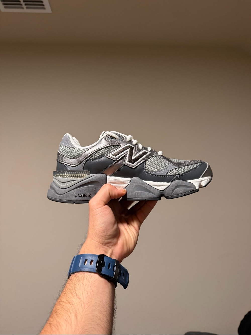 New Balance 9060 ‘Magnet Fade’ Low Top Sneakers Gray/Black/White G90603BN